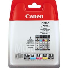 Canon 2078C005 PGI580 CLI581 Ink 11ml Multipack Image
