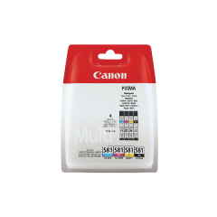 Canon CLI-581 CMYK Ink Cartridge Multi-Pack 2103C004 Image