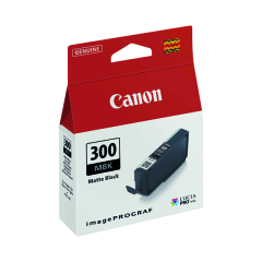 Canon PFI-300 Pro Series Matte Black Ink Tank 4192C001 Image