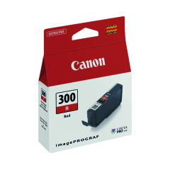 Canon PFI-300 Pro Series Red Ink Tank 4199C001 Image