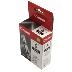 Canon BCI-6BK Black Inkjet Cartridge 4705A002 Image
