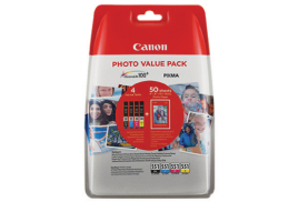 Canon CLI-551 CMYK Ink Cartridges Multipack 6508B005
