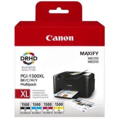 Canon 9182B004 PGI1500XL CKMY Ink 34ml 3x12ml Multipack Image