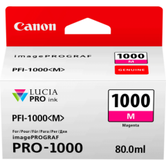 Canon 0548C001 PFI1000 Magenta Ink 80ml Image