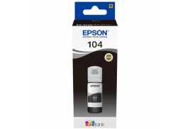 Epson 104 Black Ink Bottle 65ml - C13T00P140