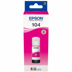 Epson 104 Magenta Ink Bottle 65ml - C13T00P340 Image