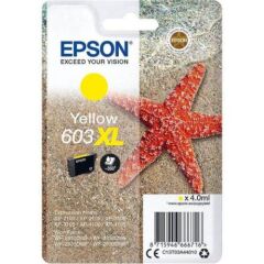Epson 603XL Starfish Yellow High Yield Ink Cartridge 4ml - C13T03A44010 Image