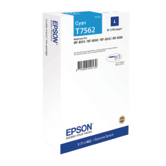 Epson T7562 L Cyan High Yield Ink Cartridge C13T756240 / T7562 Image