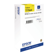Epson T7564 L Yellow High Yield Ink Cartridge C13T756440 / T7564 Image