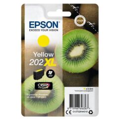 Epson 202XL Kiwi Yellow High Yield Ink Cartridge 8.5ml - C13T02H44010 Image