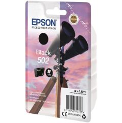 Epson 502 Binoculars Black Standard Capacity Ink Cartridge 5ml - C13T02V14010 Image