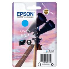Epson 502 Binoculars Cyan Standard Capacity Ink Cartridge 3ml - C13T02V24010 Image