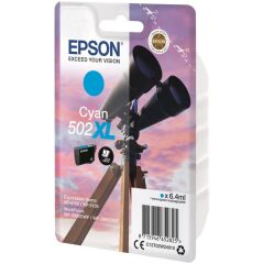 Epson 502XL Binoculars Cyan High Yield Ink Cartridge 6ml - C13T02W24010 Image