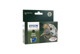 Epson T0791 Owl Black High Yield Ink Cartridge 11ml - C13T07914010
