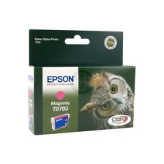 Epson T0793 Owl Magenta High Yield Ink Cartridge 11ml - C13T07934010 Image