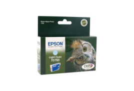 Epson T0795 Owl Light Cyan High Yield Ink Cartridge 11ml - C13T07954010