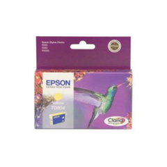 Epson T0804 Hummingbird Yellow Standard Capacity Ink Cartridge 7ml - C13T08044011 Image