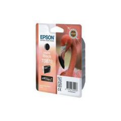 Epson T0878 Flamingo Matte Black Standard Capacity Ink Cartridge 11ml - C13T08784010 Image