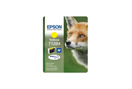 Epson T1284 Fox Yellow Standard Capacity Ink Cartridge 3.5ml - C13T12844012