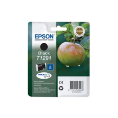 Epson T1291 Apple Black Standard Capacity Ink Cartridge 11ml - C13T12914012 Image