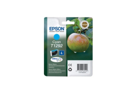 Epson T1292 Apple Cyan Standard Capacity Ink Cartridge 7ml - C13T12924012