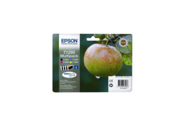Epson T1295 Apple Black CMY Colour Standard Capacity Ink Cartridge 11ml 3x7ml Multipack - C13T12954012