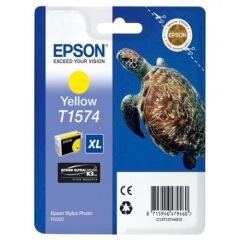 Epson T1574 Turtle Yellow Standard Capacity Ink Cartridge 26ml - C13T15744010 Image