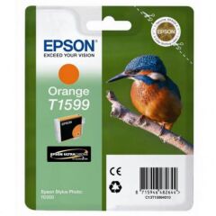 Epson T1599 Kingfisher Orange Standard Capacity Ink Cartridge 17ml - C13T15994010 Image