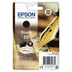 Epson 16 Pen and Crossword Black Standard Capacity Ink Cartridge 5ml - C13T16214012 Image