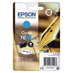 Epson 16XL Pen and Crossword Cyan High Yield Ink Cartridge 6.5ml - C13T16324012 Image