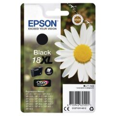 Epson 18XL Daisy Black High Yield Ink Cartridge 11.5ml - C13T18114012 Image