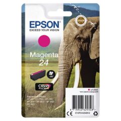 Epson 24 Elephant Magenta Standard Capacity Ink Cartridge 5ml - C13T24234012 Image