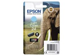 Epson 24 Elephant Light Cyan Standard Capacity Ink Cartridge 5ml - C13T24254012