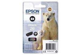 Epson 26 Polar Bear Photo Black Standard Capacity Ink Cartridge 5ml - C13T26114012