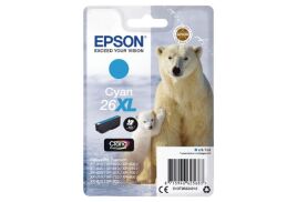 Epson 26XL Polar Bear Cyan High Yield Ink Cartridge 10ml - C13T26324012