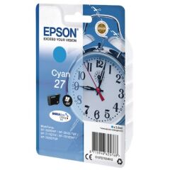 Epson 27 Alarm Clock Cyan Standard Capacity Ink Cartridge 4ml - C13T27024012 Image