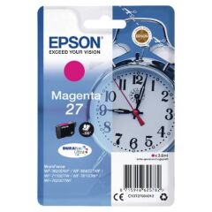 Epson 27 Alarm Clock Magenta Standard Capacity Ink Cartridge 4ml - C13T27034012 Image