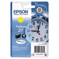 Epson 27 Alarm Clock Yellow Standard Capacity Ink Cartridge 4ml - C13T27044012 Image