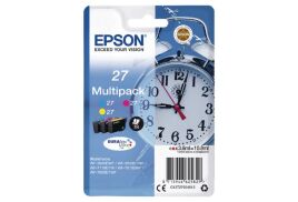 Epson 27 Alarm Clock Colour Standard Capacity Ink Cartridge 3x4ml Multipack - C13T27054012