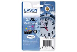 Epson 27XL Alarm Clock Colour High Yield Ink Cartridge 3x10ml Multipack - C13T27154012