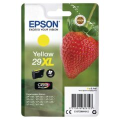 Epson 29XL Strawberry Yellow High Yield Ink Cartridge 6ml - C13T29944012 Image