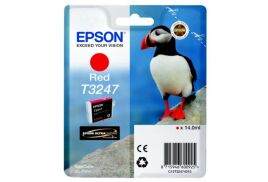Epson T3247 Puffin Red Standard Capacity Ink Cartridge 14ml - C13T32474010