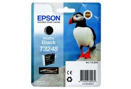 Epson T3248 Puffin Matte Black Standard Capacity Ink Cartridge 14ml - C13T32484010