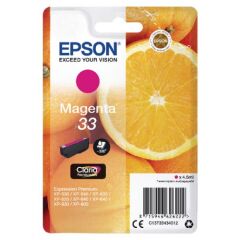 Epson 33 Oranges Magenta Standard Capacity Ink Cartridge 4.5ml - C13T33434012 Image