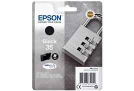 Epson 35 Padlock Black Standard Capacity Ink Cartridge 16ml - C13T35814010