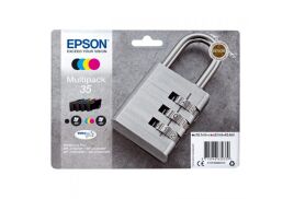 Epson 35 Padlock Black CMY Colour Standard Capacity Ink Cartridge 16ml 3x9ml Multipack - C13T35864010