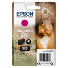 Epson 378 Squirrel Magenta Standard Capacity Ink Cartridge 4ml - C13T37834010 Image