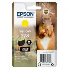 Epson 378 Squirrel Yellow Standard Capacity Ink Cartridge 4ml - C13T37844010 Image
