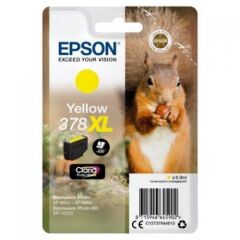Epson 378XL Squirrel Yellow High Yield Ink Cartridge 9ml - C13T37944010 Image