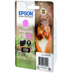 Epson 378XL Squirrel Light Magenta High Yield Ink Cartridge 10ml - C13T37964010 Image